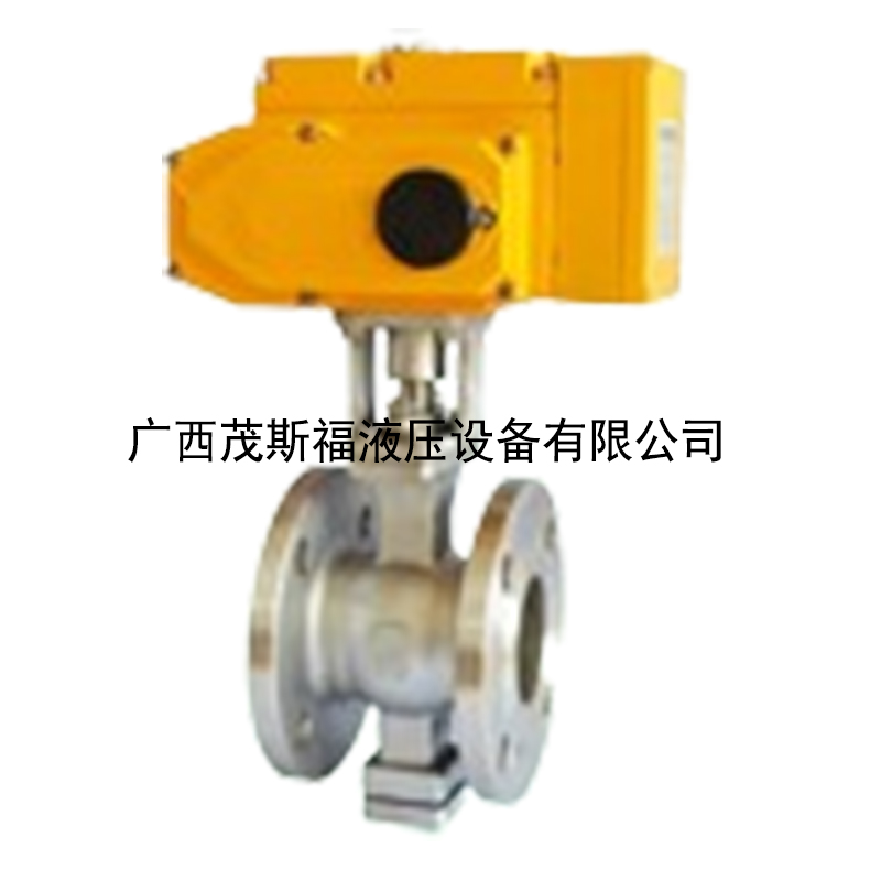 湖北英格蘭姆電動V型調(diào)節(jié)球閥ZRJV型  